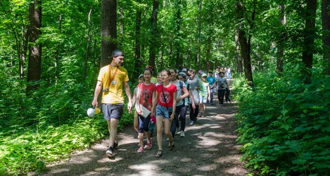 Выпускной для четвёртого класса на природе