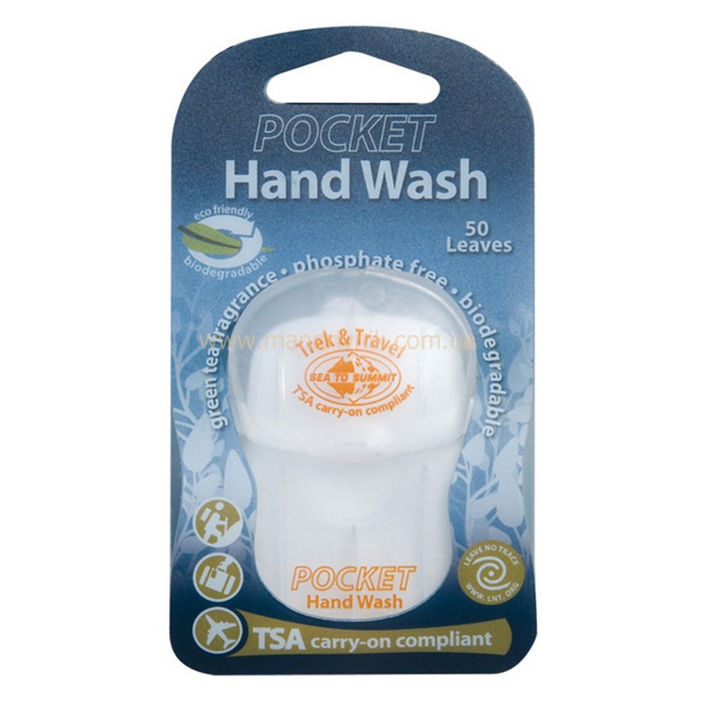 Мыло Sea to Summit ATTPHW Pocket Hand Wash Soap 50 листов от магазина Мандривник Украина