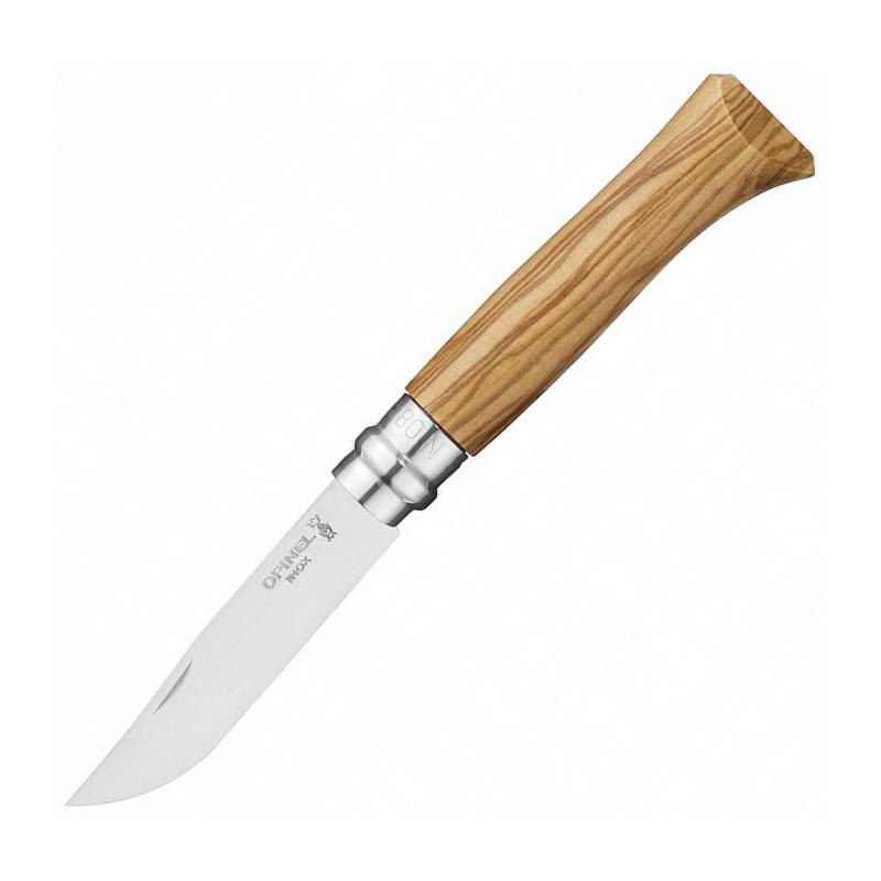 Нож Opinel 8 VRI олива от магазина Мандривник Украина