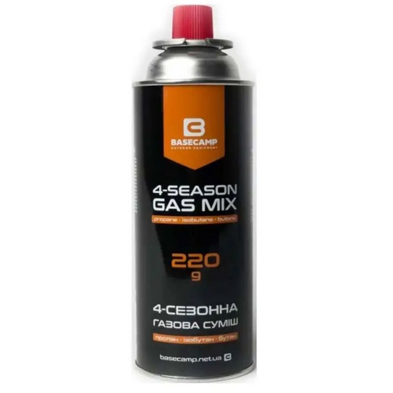 Баллон газовый Base Camp BCP 70200 4 Saeson Gas 220 g от магазина Мандривник Украина