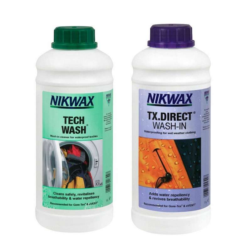 Набор Nikwax Twin Pack(Tech wash 1 л + Tx direct 1 л)