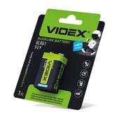 Батарейка Videx 6LR61/9V "крона" щелочная от магазина Мандривник Украина
