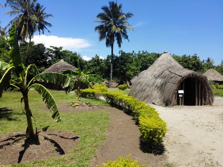 домик в Африканской деревне